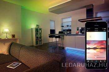 Philips Hue szoba LED világítás - appvezérlés lakás, ház